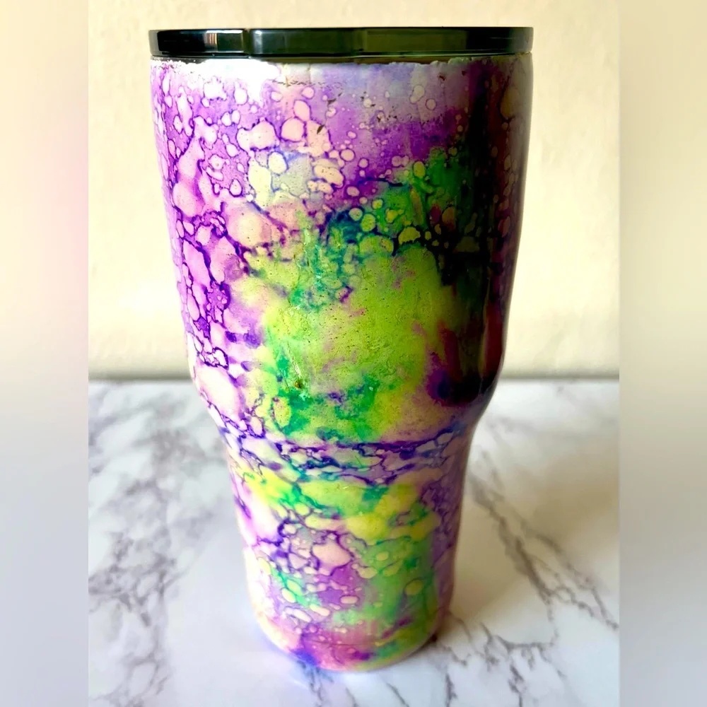 Ozark Trail Stainless Steel Tumbler 30 Ounce Disney’s Ursula Customized Design - Picture 2 of 7